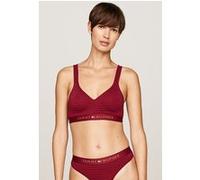 Tommy Hilfiger Bralette Lift Lurex Pinstripe Lurex Rouge Taille: L | Torsolets Outlet | Femme