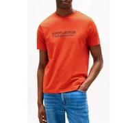 Tommy Hilfiger Brand Love Hilfiger Brilliant Orange Taille: XS | T-shirts avec imprimés Outlet | Homme | Orange
