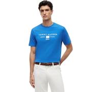 TOMMY HILFIGER T-Shirt bleu / blanc, Taille M