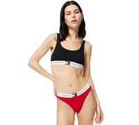 Tommy Hilfiger Brassière Femme Unlined avec Basque Emblématique, Noir (Black), L
