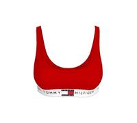Tommy Hilfiger Brassière Femme Unlined avec Basque Emblématique, Rouge (Primary Red), XS