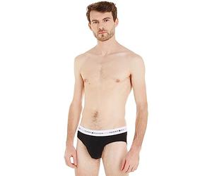 Tommy Hilfiger Briefs Sous-Vêtements Homme Lot de 5 Coton avec Stretch, Multicolore (Black/Black/Black/Black/Black), XXL