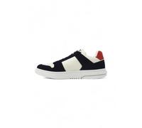 Tommy Hilfiger - Brooklyn Mixed-Texture Trainer - Homme - Chaussures - Bleu - Taille: 42 EU