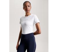 Tommy Hilfiger Brooklyn T-shirt graphique à manches courtes pour femmes avec logo imprimé sur la poitrine L