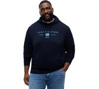 Tommy Hilfiger BT-Brand L0ve TR Mono Stck HDY-b Mw0mw44052 Sweat à Capuche zippé, Blue (Desert Sky), 4XL Grande Taille Homme