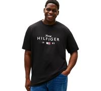 Tommy Hilfiger BT-Brand Love Big Hilfiger Tee-B Mw0Mw43005 T-Shirt S/S, Black (Black), 3XL Grande Taille Homme