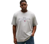 Tommy Hilfiger BT-Brand Love Big Hilfiger Tee-B Mw0Mw43005 T-Shirt S/S, Grey (Medium Grey Heather), 5XL Grande Taille Homme