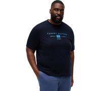 Tommy Hilfiger BT-Brand Love Mono Stack Tee-B MW0MW44053, Bleu, 4XL_Plus