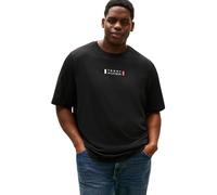 Tommy Hilfiger BT-Brand Love Small Center Tee-B Mw0Mw43007 T-Shirt S/S, Black (Black), 4XL Grande Taille Homme