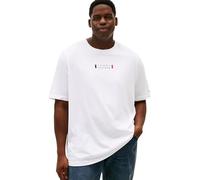 Tommy Hilfiger BT-Brand Love Small Center Tee-B Mw0Mw43007 T-Shirt S/S, White (White), 4XL Grande Taille Homme