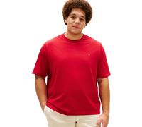 Tommy Hilfiger BT-ess Seasonal Reg Solid Tee-b Mw0mw41233 T-Shirt S/S, Red (Medium Red), XXL Grande Taille Homme