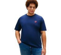 Tommy Hilfiger BT-Script Monogram Swimshop T-b Mw0mw44069 T-Shirt S/S Bleu (Carbon Navy), 5XL Plus Tall Homme