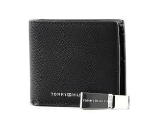 Tommy Hilfiger Business Leather GP Mini CC Wallet and Money Clip Black