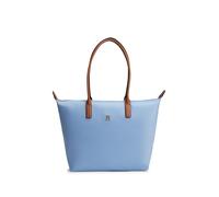 TOMMY HILFIGER Cabas 'Popette' bleu clair / cognac, Taille One Size