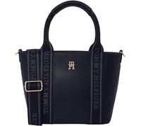 Tommy Hilfiger Cabas Sac Femme Mini Logotape Petit, Bleu (Space Blue), Taille Unique