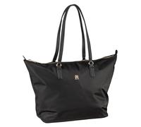 Tommy Hilfiger Cabas Sac Femme Poppy avec Fermeture Éclair, Noir (Black), Taille Unique