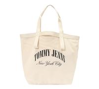 Tommy Hilfiger - Canvas Logo Medium Tote - Femme - Sacs - Beige - Taille: ONE Size