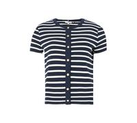 TOMMY HILFIGER Cardigan bleu marine / blanc, Taille L