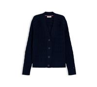 TOMMY HILFIGER Cardigan 'Cable Oversized' bleu marine, Taille XL