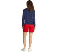Tommy Hilfiger Cardigan Femme Jersey Fine avec Patte de Boutonnage, Bleu (Dark Night Navy), XXL