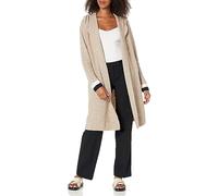 Tommy Hilfiger Cardigan kimono à capuche pour femme, Heather Caribou Multi, Taille S