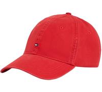 Tommy Hilfiger Casquette Femme Essential Flag Soft en Coton, Multicolore (Medium Red), Taille Unique
