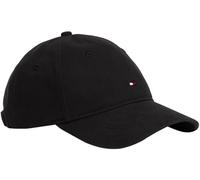 Tommy Hilfiger Casquette Femme Flag Soft Panel en Coton, Noir (Black), Taille Unique