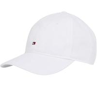 Tommy Hilfiger Casquette Homme Flag Soft 6 Panel en Coton, Blanc (Th Optic White), Taille Unique