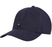 Tommy Hilfiger Casquette Homme Flag Soft 6 Panel en Coton, Bleu (Space Blue), Taille Unique