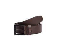TOMMY HILFIGER Ceinture 'Adan' brun foncé, Taille 85