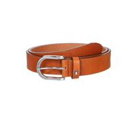 TOMMY HILFIGER Ceinture 'Danny' bleu foncé / cognac / rouge vif / blanc, Taille 90