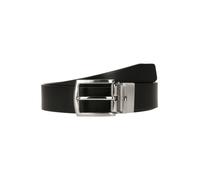 TOMMY HILFIGER Ceinture 'DENTON' brun foncé / noir, Taille 85