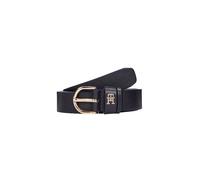 TOMMY HILFIGER Ceinture en cuir ESSENTIAL bleu marine | 75