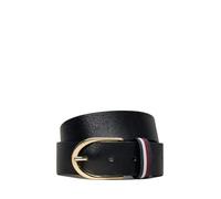 Tommy Hilfiger Ceinture Femme Casual en Cuir, Noir (Black), 95 cm