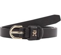 Tommy Hilfiger Ceinture Femme Essential Effortless 1,5 cm Étroite, Noir (Black), 75 cm