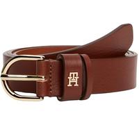 Tommy Hilfiger Ceinture Femme Essential Effortless 2,5 cm Cuir, Marron (Winter Cognac), 100 cm