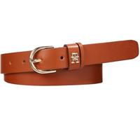 Tommy Hilfiger Ceinture Femme Essential Effortless 2.5 Cuir, Marron (Tan), 130 cm