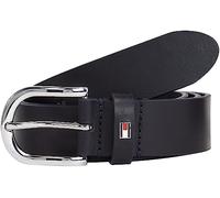 Tommy Hilfiger Ceinture Femme New Danny Belt Ceinture Cuir, Bleu (Night Sky), 85