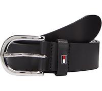Tommy Hilfiger Ceinture Femme New Danny Belt Ceinture Cuir, Noir (Masters Black), 100