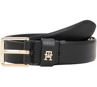 Ceinture femmes Tommy Hilfiger TH SQUARE 2.5 GO Noir 85