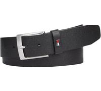 Tommy Hilfiger Ceinture Homme Adan 3.5 Seasonal Texture Cuir, Noir (Black), 80 cm