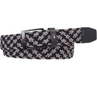 Tommy Hilfiger Ceinture Homme Adan en Toile Extensible, Bleu (Space Blue Corp), 95 cm