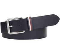 Tommy Hilfiger Ceinture Homme Cuir, Bleu (Space Blue), 90 cm