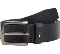 Tommy Hilfiger Ceinture Homme Denton 3,5 cm Cuir, Bleu (Space Blue), 80 cm