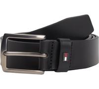 Tommy Hilfiger Ceinture Homme Denton 3,5 cm Cuir, Noir (Black), 115 cm