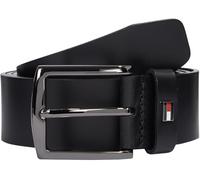 Tommy Hilfiger Ceinture Homme Denton 3,5 cm Cuir Noir 90 cm