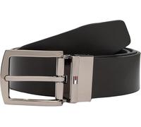 Tommy Hilfiger Ceinture Homme Denton 3,5 cm Réversible, Marron (Testa Di Moro/Black), 100 cm