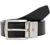 Tommy Hilfiger Ceinture Homme Denton 3,5 cm Réversible, Multicolore (Space Blue/Arctic Spruce), 100 cm