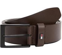 Tommy Hilfiger Ceinture Homme Layton 3,5 cm Cuir, Marron (Testa Di Moro), 95 cm