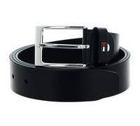 Tommy Hilfiger Ceinture Homme Layton Adj Ceinture Cuir, Noir (Black), 80